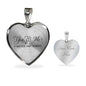 You & Me Forever And Always Necklace Stainless Steel or 18k Gold Heart Pendant 18-22" - Express Your Love Gifts