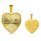 You & Me Forever And Always Necklace Stainless Steel or 18k Gold Heart Pendant 18-22" - Express Your Love Gifts