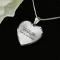 You & Me Forever And Always Necklace Stainless Steel or 18k Gold Heart Pendant 18-22" - Express Your Love Gifts