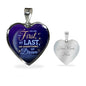 You Are My First My Last My Everything My Dream Necklace Stainless Steel or 18k Gold Heart Pendant 18-22"-Express Your Love Gifts