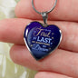 You Are My First My Last My Everything My Dream Necklace Stainless Steel or 18k Gold Heart Pendant 18-22"-Express Your Love Gifts