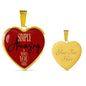 You Are Simply Amazing Necklace Stainless Steel or 18k Gold Heart Pendant 18-22" - Express Your Love Gifts