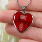 You Are Simply Amazing Necklace Stainless Steel or 18k Gold Heart Pendant 18-22" - Express Your Love Gifts