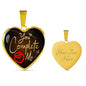 You Complete Me Necklace Stainless Steel or 18k Gold Heart Pendant 18-22" - Express Your Love Gifts