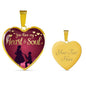 You Have My Heart And Soul Stainless Steel or 18k Gold Heart Pendant Necklace 18-22" - Express Your Love Gifts