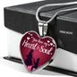 You Have My Heart And Soul Stainless Steel or 18k Gold Heart Pendant Necklace 18-22" - Express Your Love Gifts