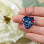 You'Re All I Need Awesome Boyfriend Stainless Steel or 18k Gold Heart Pendant Necklace 18-22" - Express Your Love Gifts