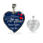 You'Re All I Need Awesome Boyfriend Stainless Steel or 18k Gold Heart Pendant Necklace 18-22" - Express Your Love Gifts