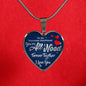 You'Re All I Need Awesome Boyfriend Stainless Steel or 18k Gold Heart Pendant Necklace 18-22" - Express Your Love Gifts
