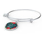 You'Re The Best I Love You Mom Stainless Steel or 18k Gold Circle Bangle Bracelet - Express Your Love Gifts