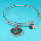 You'Re The Best I Love You Mom Stainless Steel or 18k Gold Circle Bangle Bracelet - Express Your Love Gifts