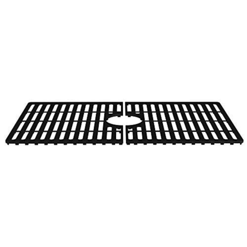 VIGO 27 in. x 15 in. Silicone Bottom Grid for Single Bowl Kitchen Sink in Matte Black-Express Your Love Gifts