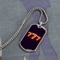 777 Lucky Gambler Necklace Stainless Steel or 18k Gold Dog Tag 24-Express Your Love Gifts