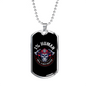 99 Percent Firefighter Gift Stainless Steel or 18k Gold Dog Tag 24" Chain-Express Your Love Gifts