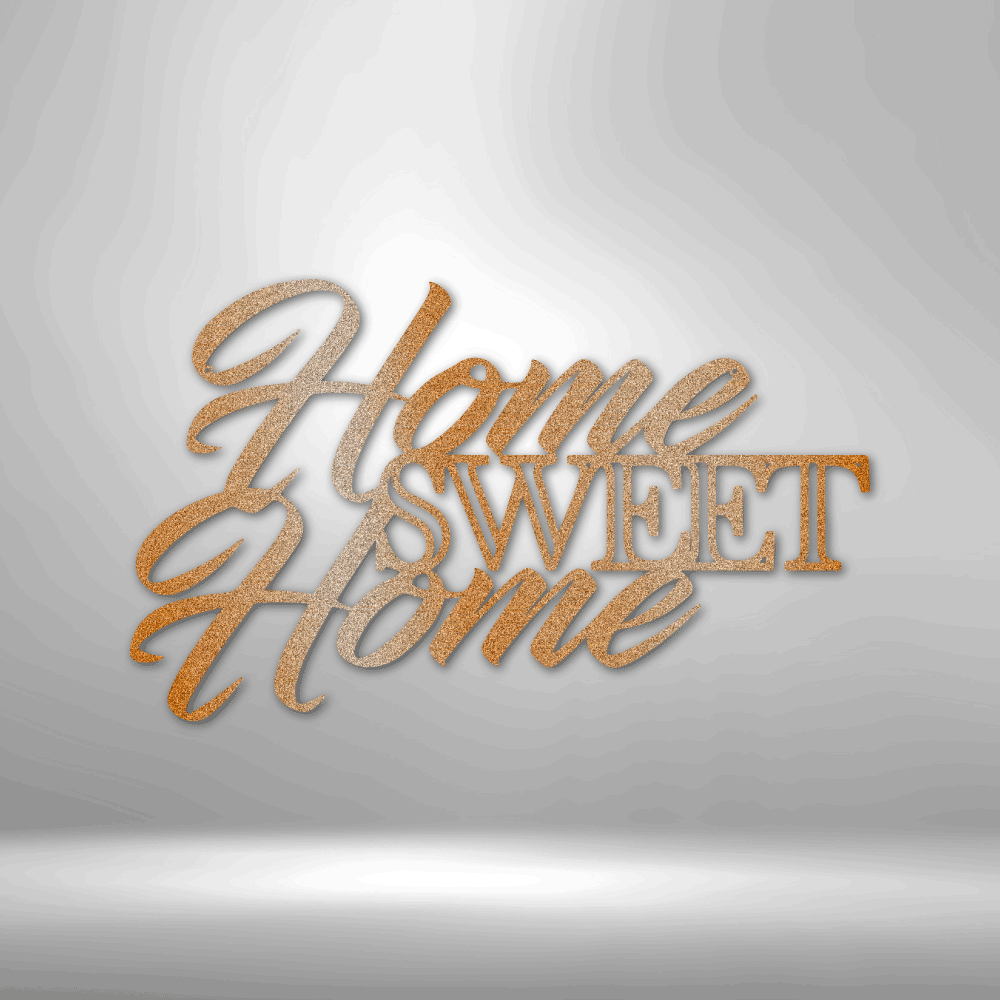 Home Sweet Home Steel Sign Steel Art Wall Metal Decor-Express Your Love Gifts