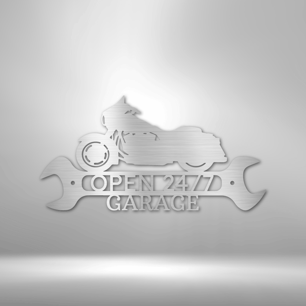 Street Glide Shop Monogram Steel Sign Steel Art Wall Metal Decor-Express Your Love Gifts