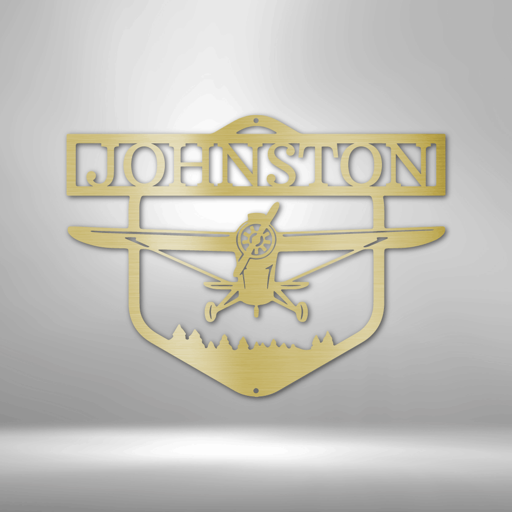 Personalized Flying High Monogram Steel Sign Steel Art Wall Metal Decor-Express Your Love Gifts