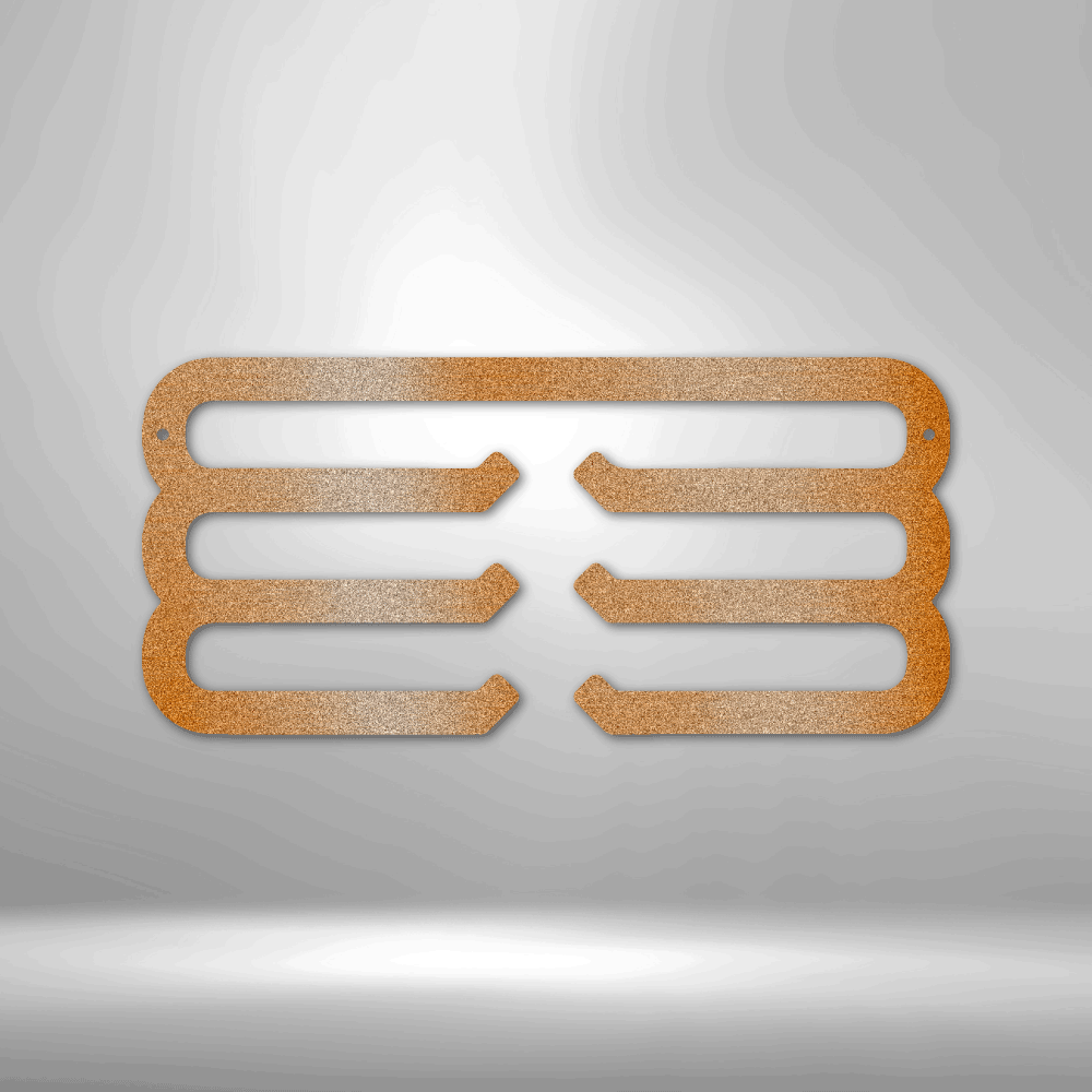 Sports Medal Hanger Monogram Steel Sign Steel Art Wall Metal Decor-Express Your Love Gifts