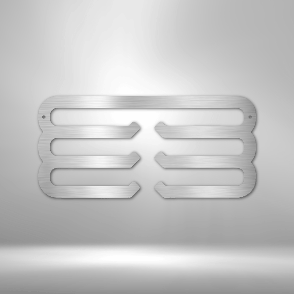 Sports Medal Hanger Monogram Steel Sign Steel Art Wall Metal Decor-Express Your Love Gifts