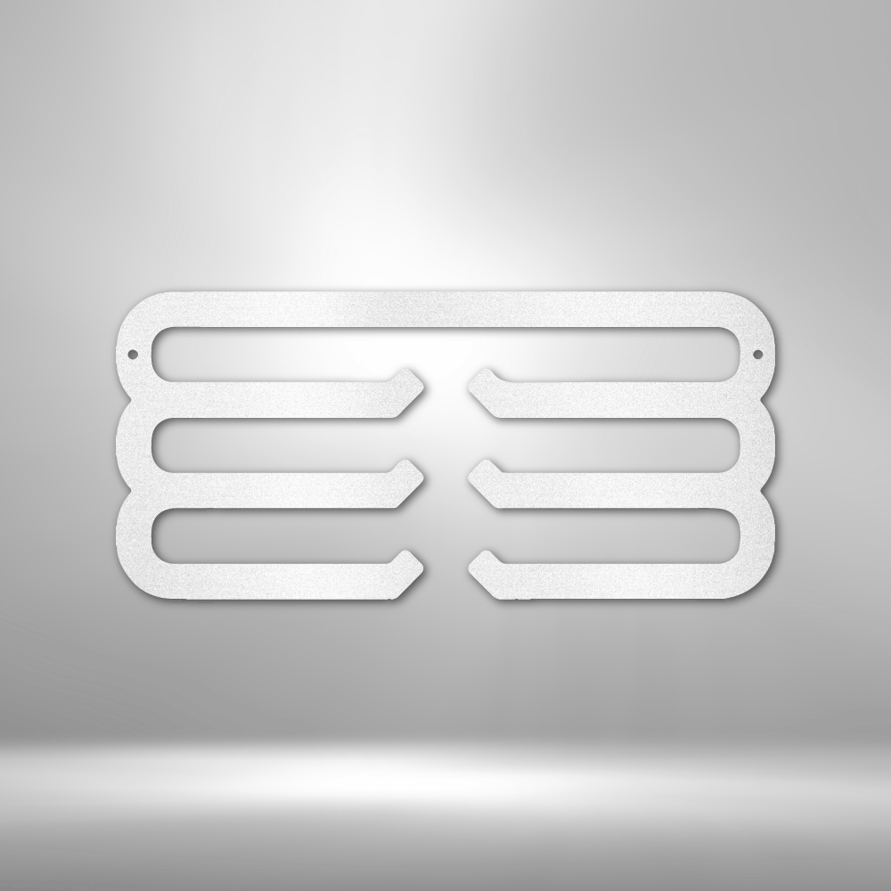 Sports Medal Hanger Monogram Steel Sign Steel Art Wall Metal Decor-Express Your Love Gifts