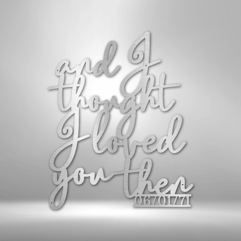 Ever Growing Love Steel Sign Steel Art Wall Metal Decor-Express Your Love Gifts