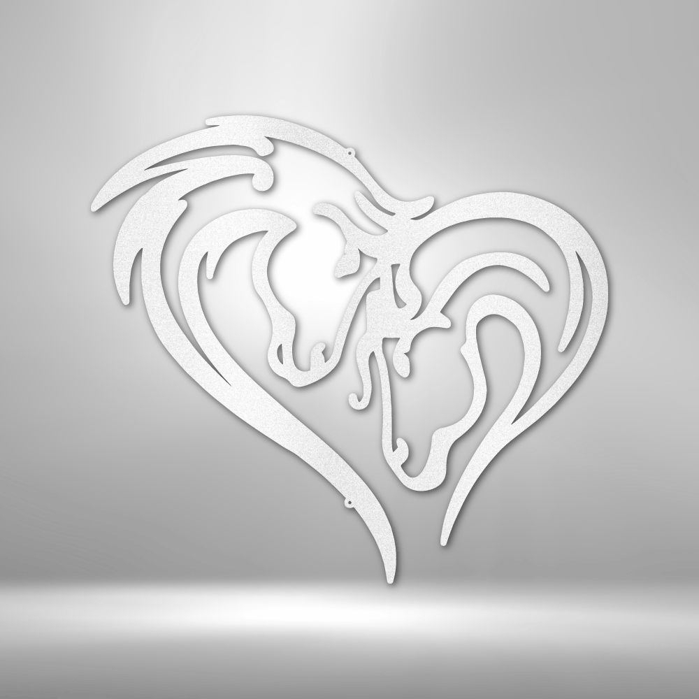 Horse Love Steel Sign Steel Art Wall Metal Decor-Express Your Love Gifts