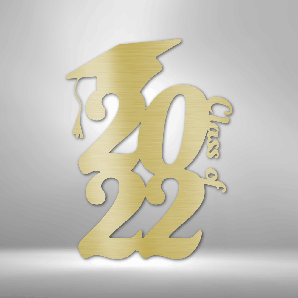 Class of 2022 Steel Sign Steel Art Wall Metal Decor-Express Your Love Gifts
