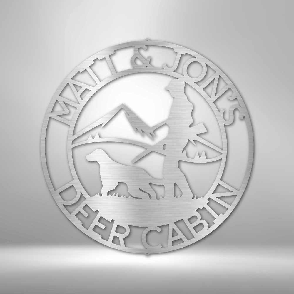 Personalized Birddog Monogram Steel Sign Steel Art Wall Metal Decor-Express Your Love Gifts