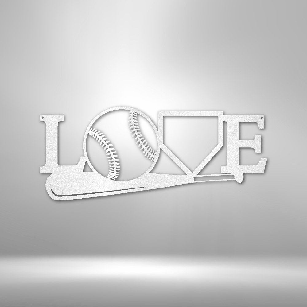 For The Love Of The Game Steel Sign Steel Art Wall Metal Decor-Express Your Love Gifts