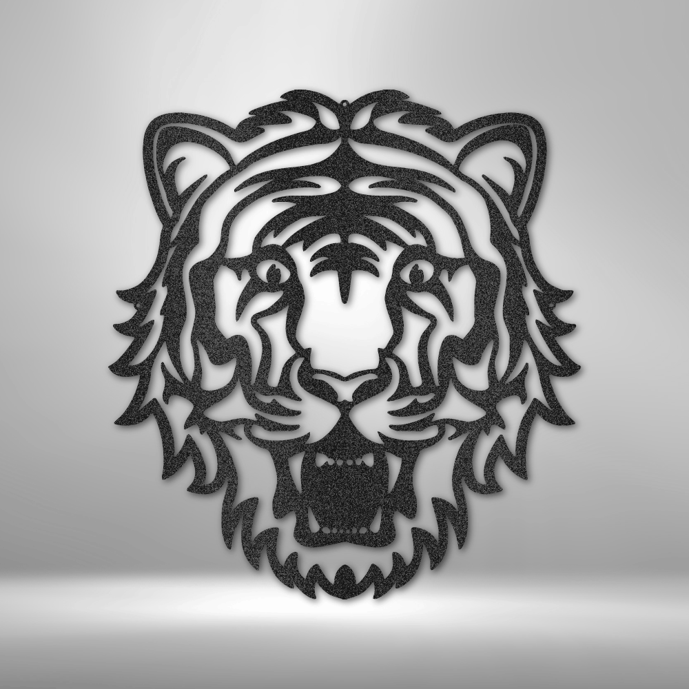 Eye of the Tiger Metal Sign Steel Sign Steel Art Wall Metal Decor-Express Your Love Gifts