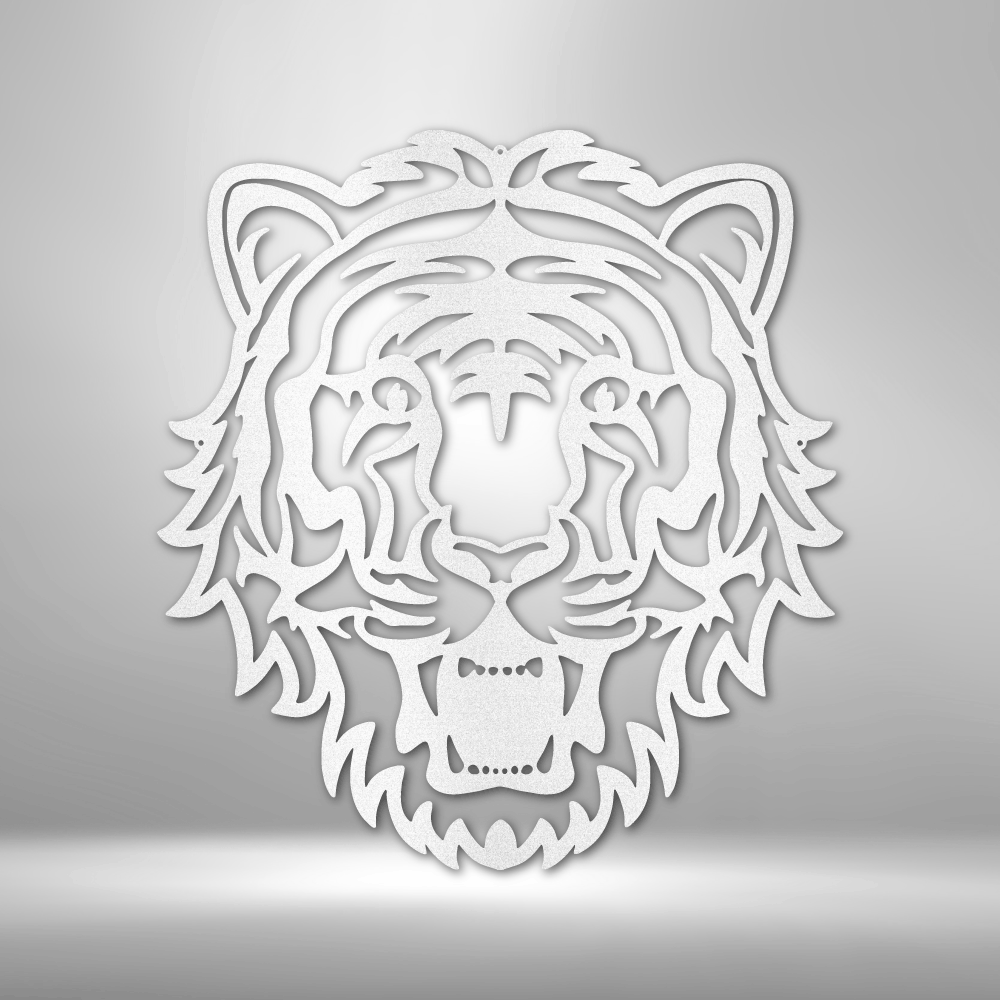 Eye of the Tiger Metal Sign Steel Sign Steel Art Wall Metal Decor-Express Your Love Gifts