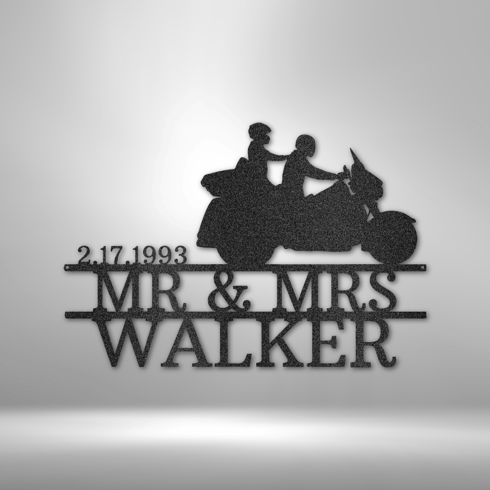 Personalized Motorcycle 6 Steel Sign Steel Art Wall Metal Decor-Express Your Love Gifts