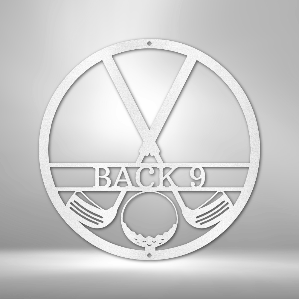 Personalized Golf Club Monogram Steel Sign Steel Art Wall Metal Decor-Express Your Love Gifts