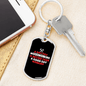 A Bad Woodworking Day Swivel Keychain Woodworker Dog Tag Stainless Steel or 18k Gold-Express Your Love Gifts