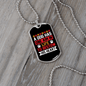 A Dog Has a Life Necklace Stainless Steel or 18k Gold Dog Tag 24" Chain-Express Your Love Gifts