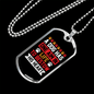 A Dog Has a Life Necklace Stainless Steel or 18k Gold Dog Tag 24" Chain-Express Your Love Gifts