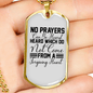 A Forgiving Heart Necklace Stainless Steel or 18k Gold Dog Tag 24" Chain-Express Your Love Gifts