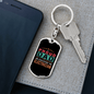 A Freaking Awesome Electrician Swivel Keychain Dog Tag Stainless Steel or 18k Gold-Express Your Love Gifts