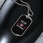 Abyssinian Cat Necklace Stainless Steel or 18k Gold Dog Tag 24" Chain-Express Your Love Gifts