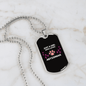 Abyssinian Cat Necklace Stainless Steel or 18k Gold Dog Tag 24" Chain-Express Your Love Gifts