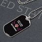 Abyssinian Cat Necklace Stainless Steel or 18k Gold Dog Tag 24" Chain-Express Your Love Gifts