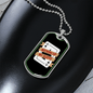 Ace Up My Sleeve Gambler Necklace Stainless Steel or 18k Gold Dog Tag-Express Your Love Gifts