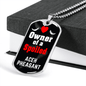 Aceh Pheasant Bird Necklace Stainless Steel or 18k Gold Dog Tag 24" Chain-Express Your Love Gifts