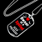 Aceh Pheasant Bird Necklace Stainless Steel or 18k Gold Dog Tag 24" Chain-Express Your Love Gifts