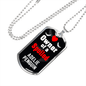 Adelie Penguin Bird Necklace Stainless Steel or 18k Gold Dog Tag 24" Chain-Express Your Love Gifts