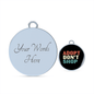 Adopt Don't Shop Pet Bracelet Stainless Steel or 18k Gold Circle Bangle-Express Your Love Gifts