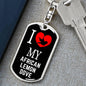 African Lemon Dove Bird Lover Keyring Keychain Stainless Steel or 18k Gold-Express Your Love Gifts