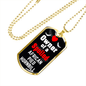 African Pied Hornbill Bird Necklace Stainless Steel or 18k Gold Dog Tag 24" Chain-Express Your Love Gifts