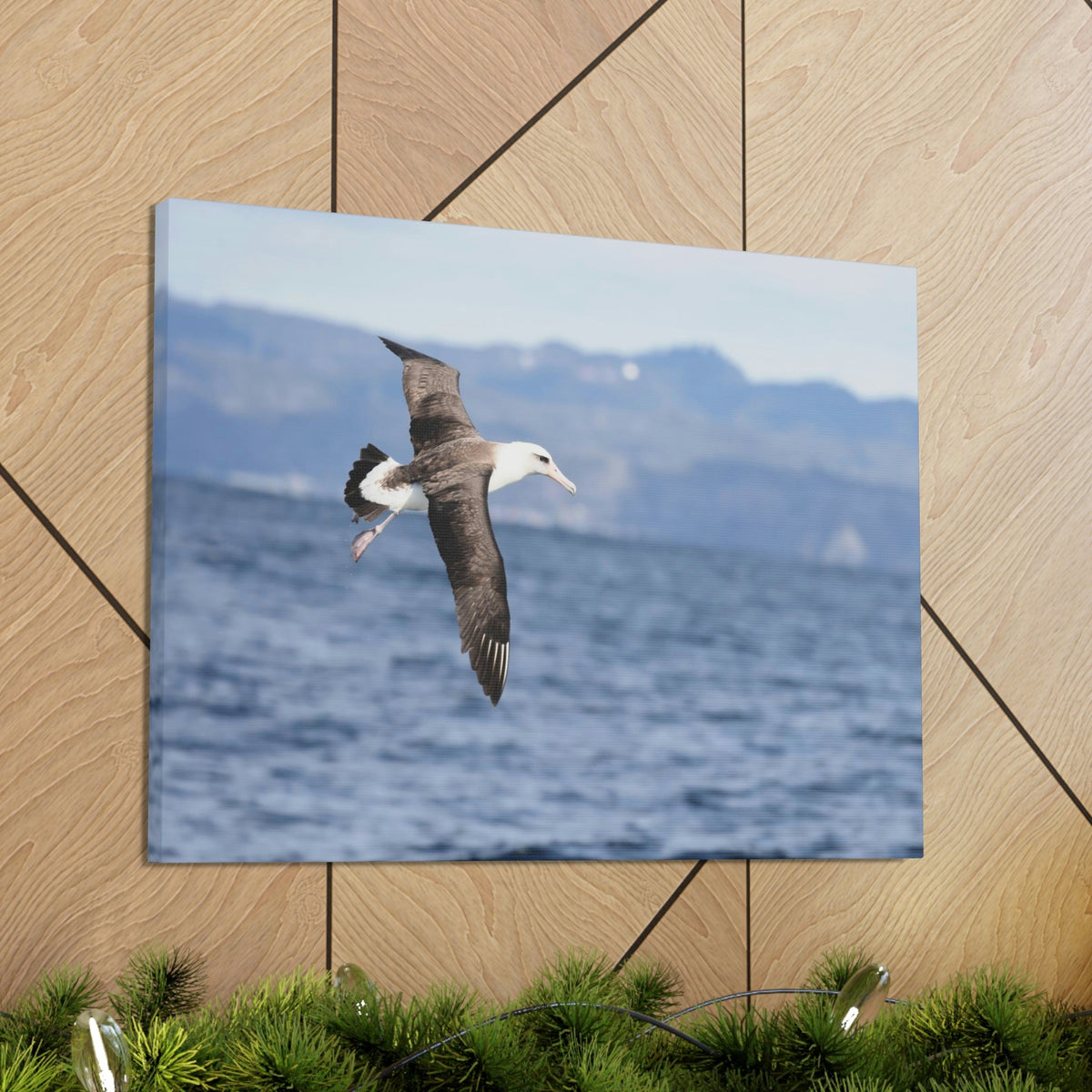Scripture Walls Albatross Hunting Albatross on Hunt Print Animal Wall Art Wildlife Canvas Prints Wall Art Ready to Hang Unframed-Express Your Love Gifts