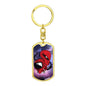 Alien And Astronaut Dog Tag Pendant Keychain Stainless Steel or 18k Gold-Express Your Love Gifts